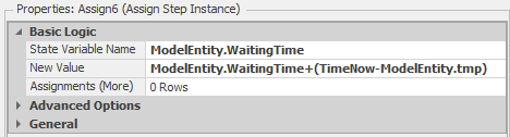Assign step properties for adding the second entity wait component.