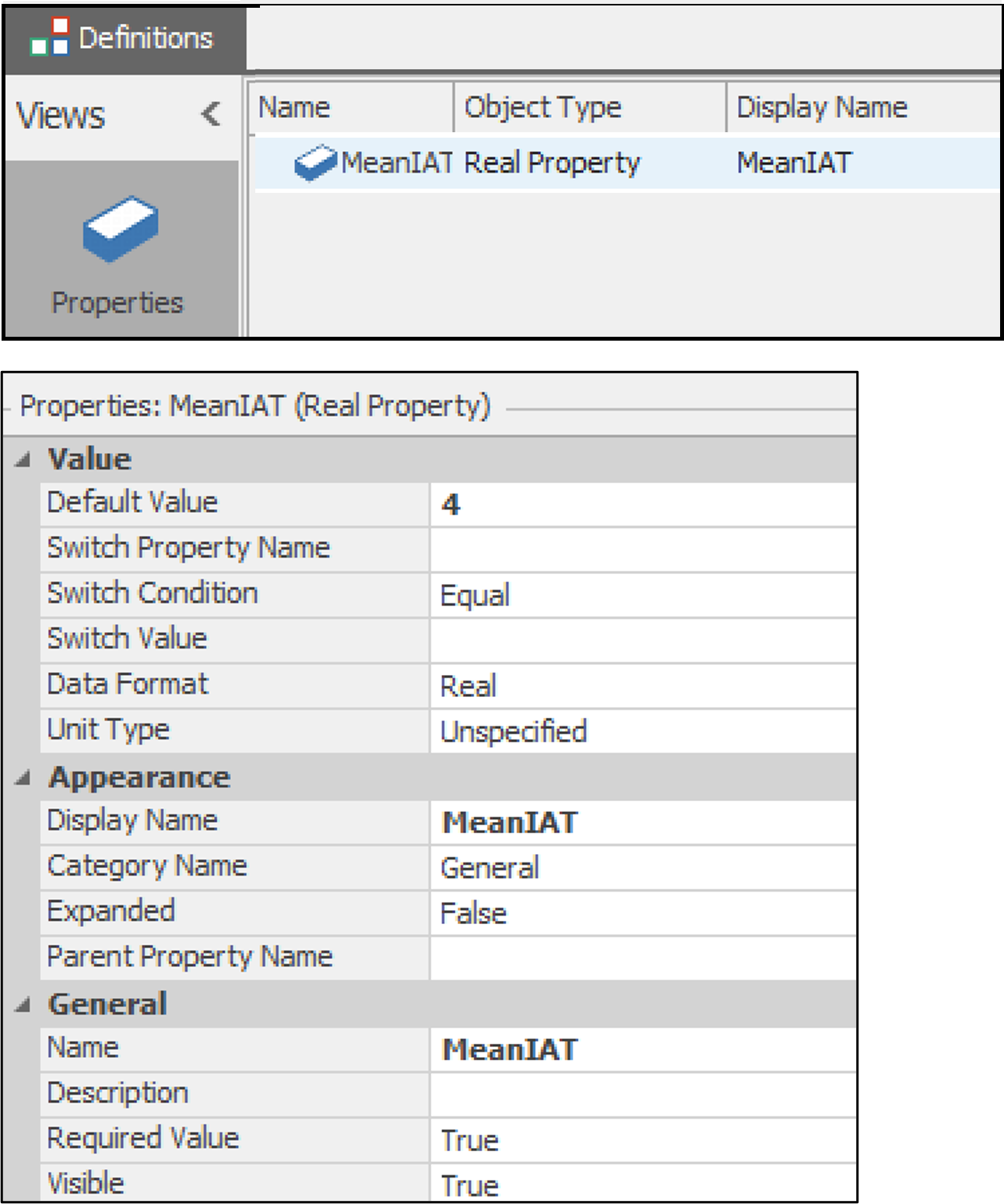 MeanIAT property definition.