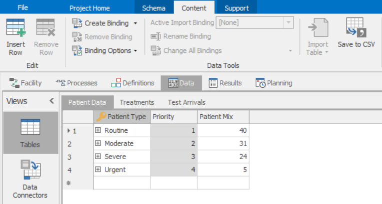 Data connectors and bindings interface.