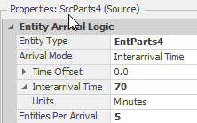 Specifying Parameters for the **SrcPart4**