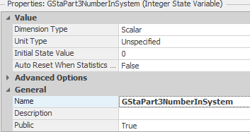 Discrete, Integer, Model-based State Variable