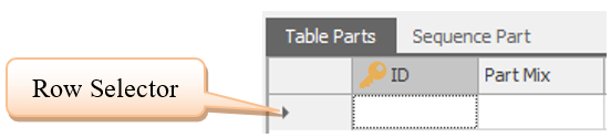 Select the Empty Row of a Data Table to Past all Values