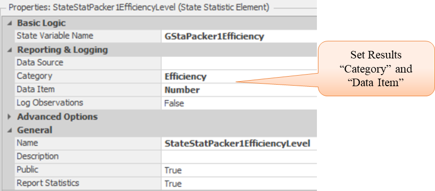 Setting a State Statistic