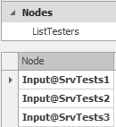 Creating a Node List of Testers