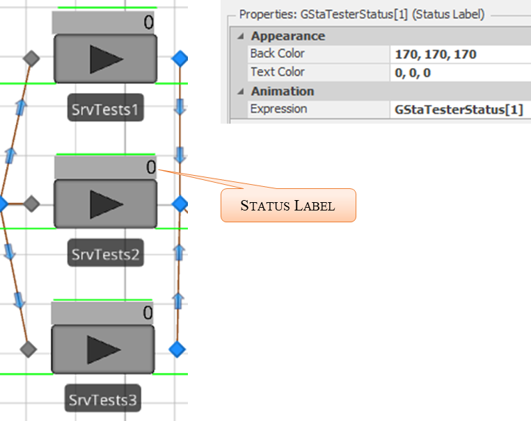 Adding Status Labels