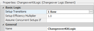 Inserting a Changeover Element