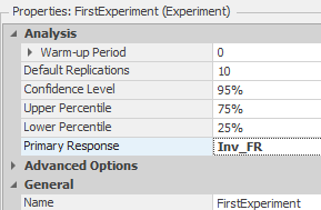 Setting up the Experiment Parameters