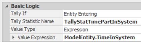 Tally All Entities Time in System