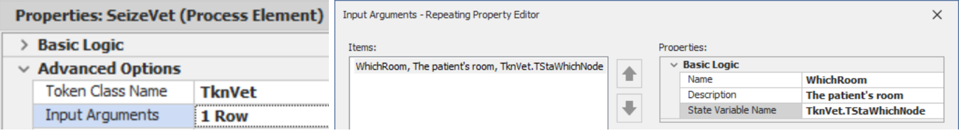 Making the SeizeVet Process Tokenized by Passing in one Input Argument