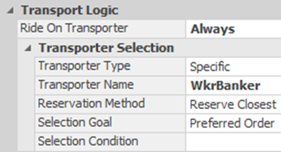 Changing the Node Logic to Request a Transporter