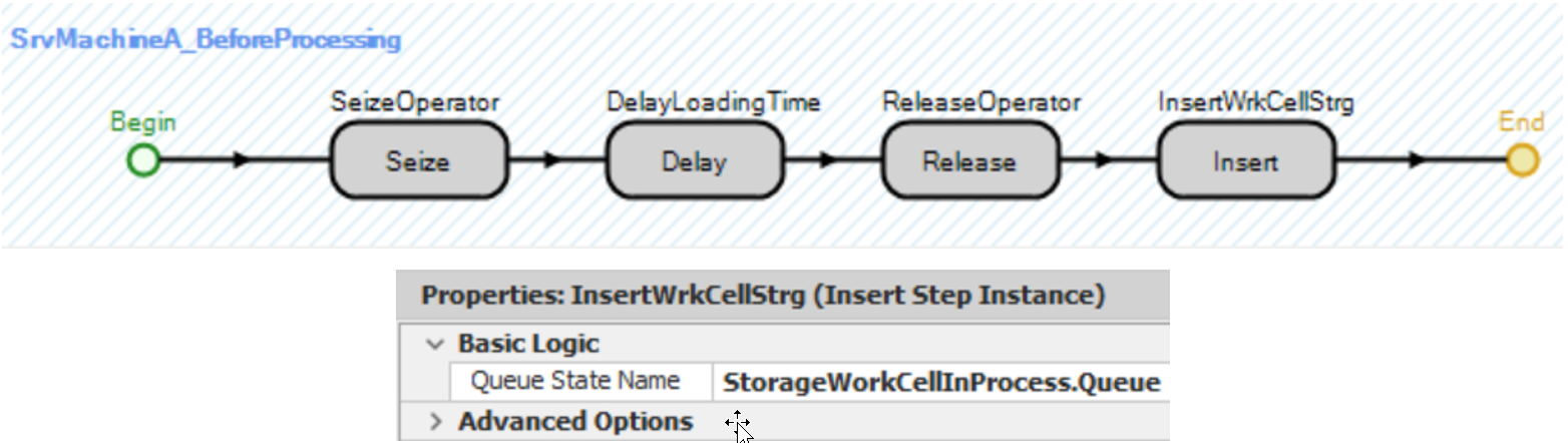 Using an  <span class='custom-font'>Insert</span>  Step to Add Parts to a User-Defined Queue