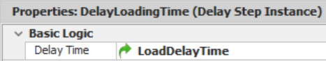 Specifying a Referenced Property as the Delay Time