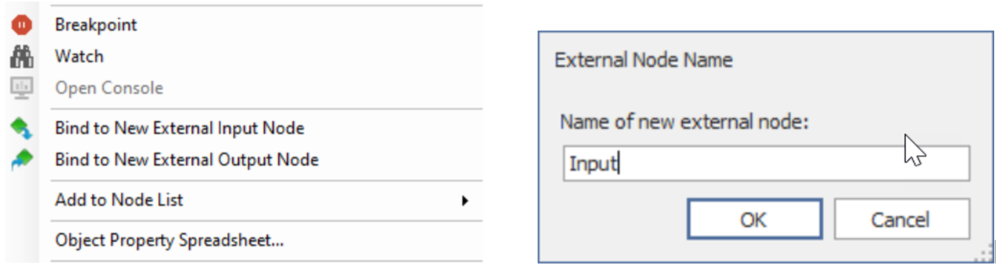 Automatically Adding External Nodes as Making Objects Visible to the External View