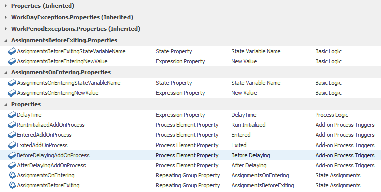 Properties Associated with the  <span class='custom-fontsmallcaps'>**SimpleDelay**</span>
