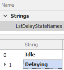 Specifying the Names of the Potential States